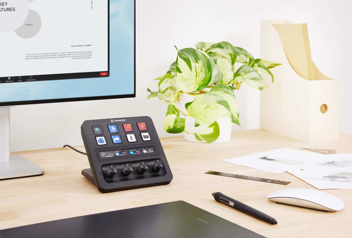 Elgato Stream Deck + produkt in gebrauch