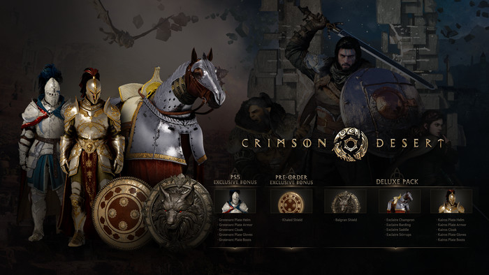 Crimson Desert Deluxe Edition PlayStation 5 visueller lieferant