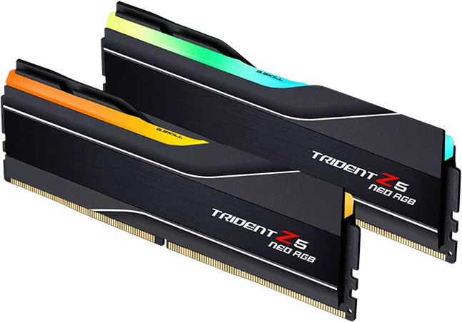 G.Skill Trident Z5 Neo RGB 32GB (2 x 16GB) DDR5 DIMM 6.000 MT/s CL30 EXPO oberseite