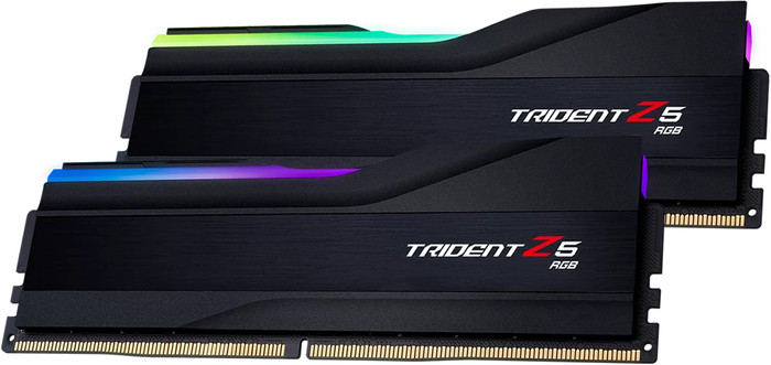 G.Skill Trident Z5 RGB 32GB (2x16GB) DDR5 DIMM 6400MT/s CL30 XMP front