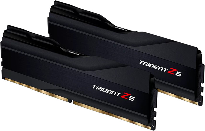 G.Skill Trident Z5 64GB (2 x 32GB) DDR5 DIMM 6.400 MT/s CL30 XMP oberseite