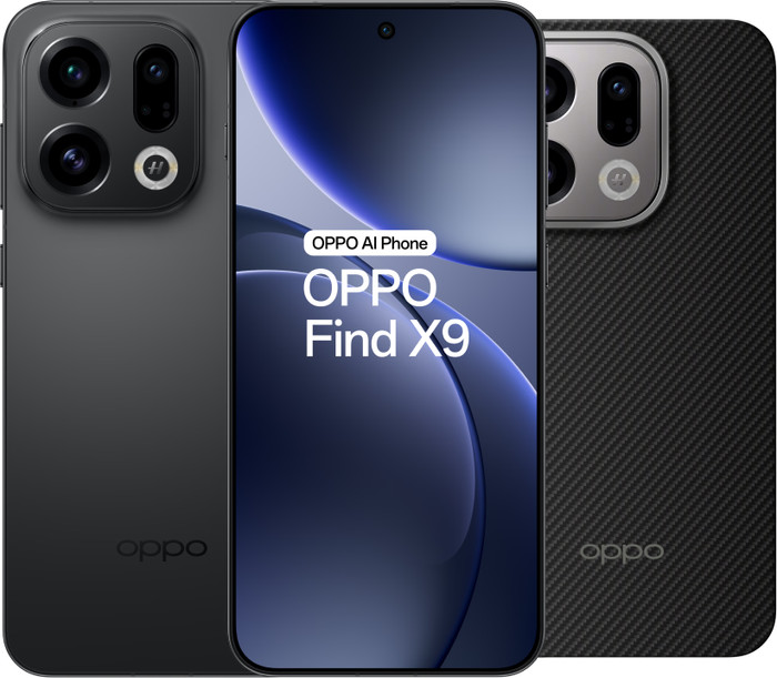 OPPO Find X9 512GB Black 5G + OPPO Find X9 Back Cover With Magnet Black Main Image