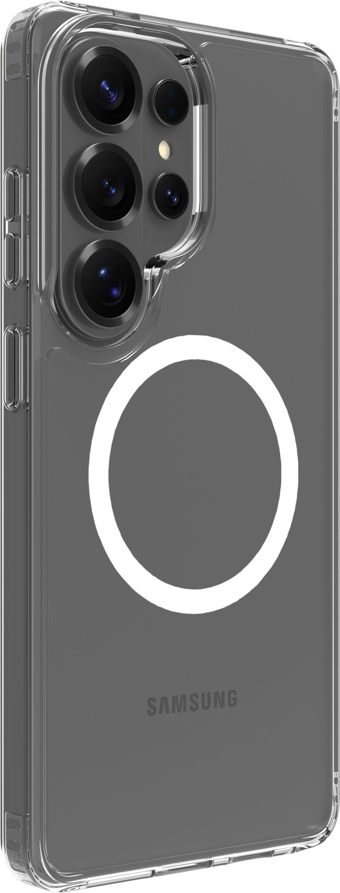 BlueBuilt Protective Backcover mit Magnet Galaxy S26 Ultra Transparent rechte seite