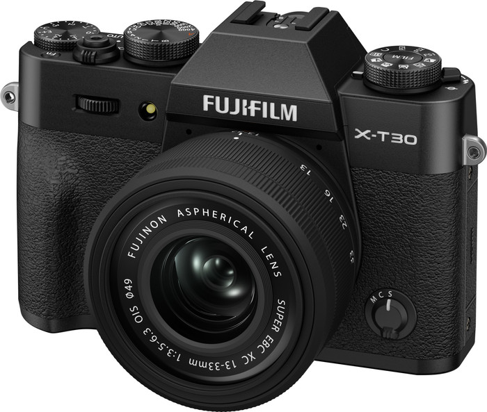 Fujifilm X-T30 III Schwarz + 13-33mm f/3.5-6.3 rechte seite
