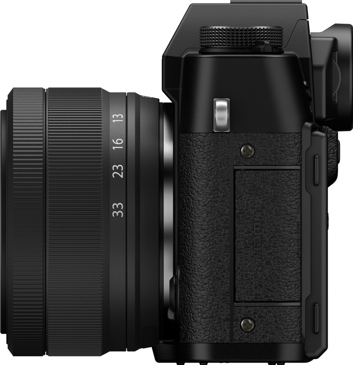 Fujifilm X-T30 III Schwarz + 13-33mm f/3.5-6.3 linke seite