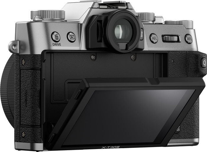 Fujifilm X-T30 III Silver + 13-33mm f/3.5-6.3 back