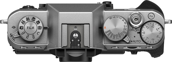 Fujifilm X-T30 III Silver + 13-33mm f/3.5-6.3 top