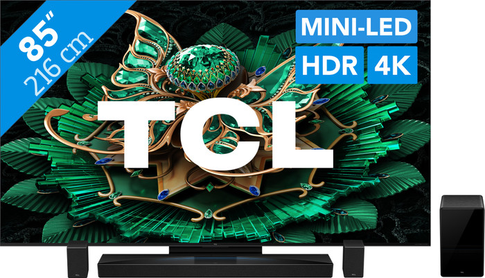 TCL 85 inches QD Mini-LED C71K 4K (2025) + TCL Q85H PRO Main Image