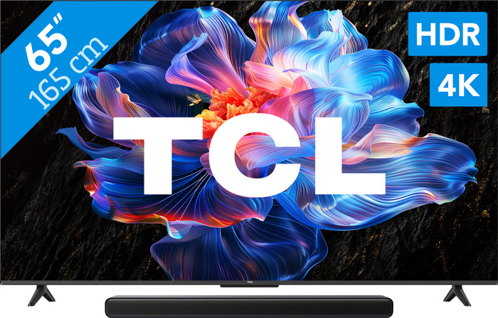 TCL 65 inches LED P61K 4K (2025) + TCL S45H 2.0 Soundbar Main Image