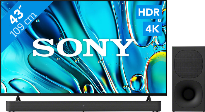 Sony Bravia 3 43" LED 4K (2025) + Sony HT-S400 Main Image