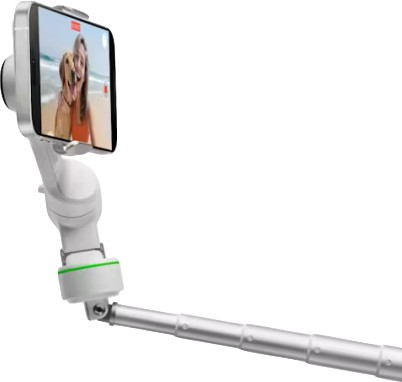 Insta360 Flow 2 Pro Creator Set Hellgrau linke seite