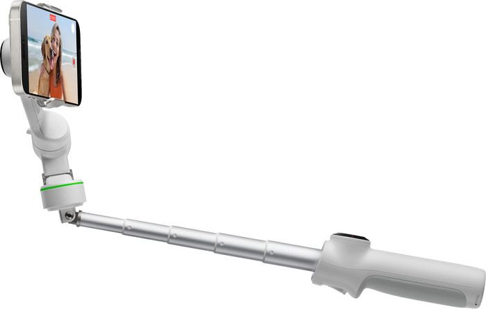 Insta360 Flow 2 Pro Creator Set Hellgrau linke seite