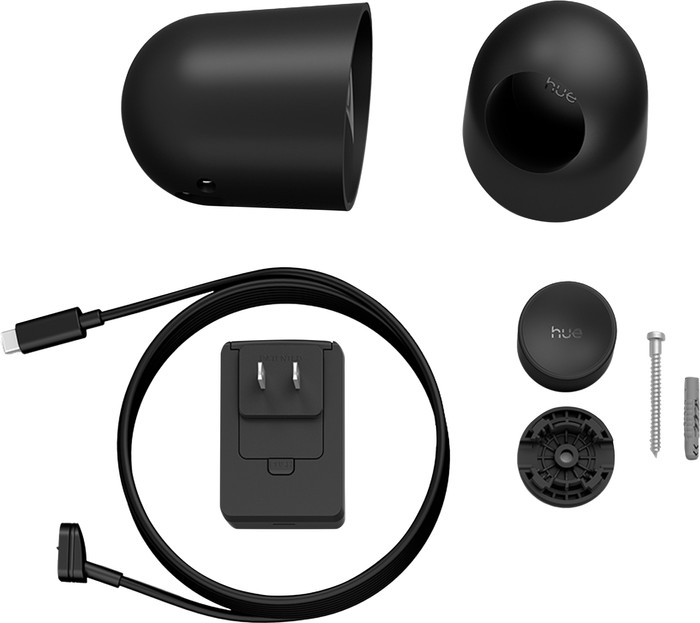 Philips Hue Secure 2K Desktop-Kamera Schwarz zubehör