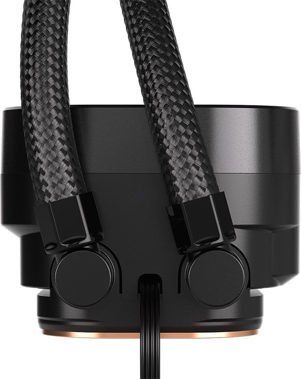 CORSAIR NAUTILUS 360 LCD detail