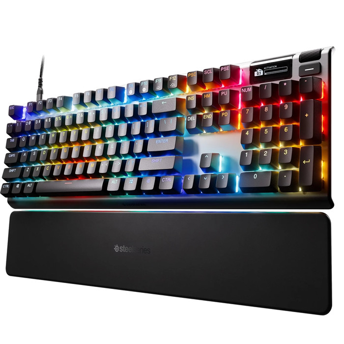 SteelSeries Apex Pro Gen 3 Gaming Keyboard QWERTZ right side
