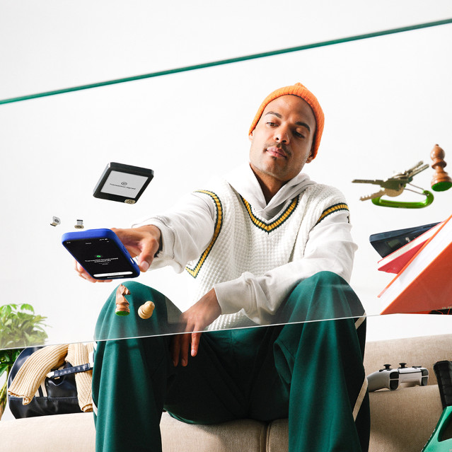 Ledger Nano Gen 5 including Recovery Key - Black product in use