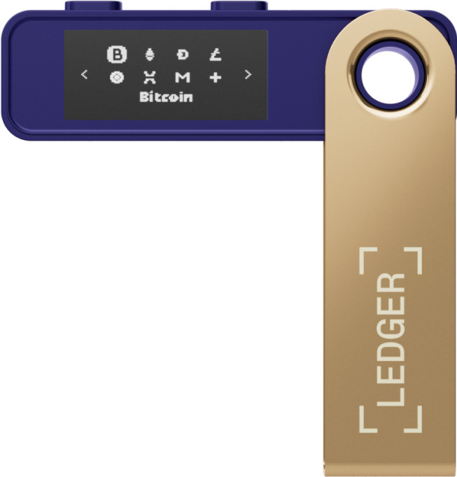 Ledger Nano S Plus Ferro Fuchsia vorne