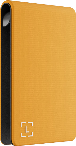 Ledger Nano Gen 5 Magnet Folio - Bitcoin Orange vorne