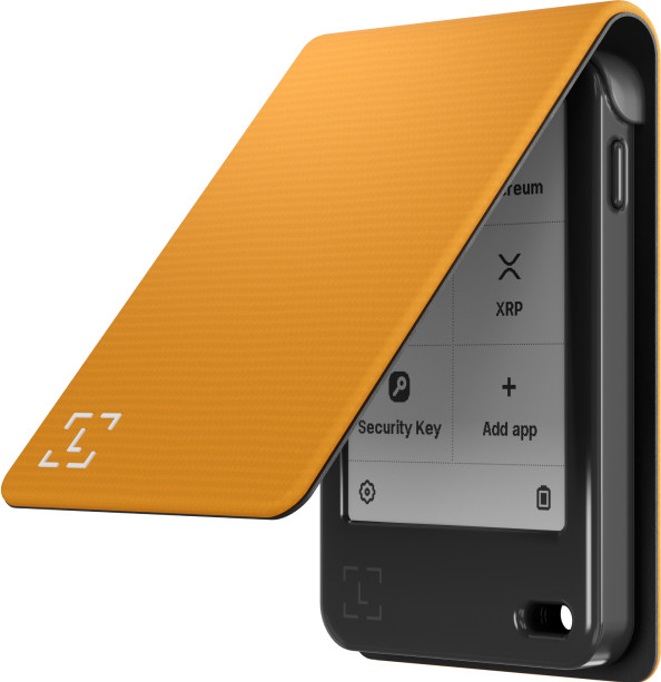 Ledger Nano Gen 5 Magnet Folio - Bitcoin Orange Main Image