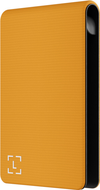 Ledger Nano Gen 5 Magnet Folio - Bitcoin Orange vorne