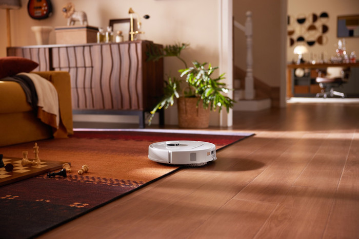 Roborock QR 598 White produkt in gebrauch