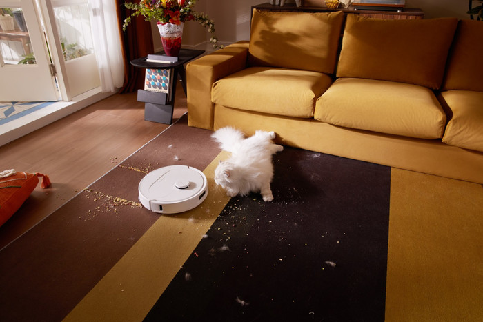 Roborock QR 598 White produkt in gebrauch