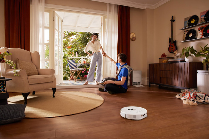 Roborock QR 598 White produkt in gebrauch