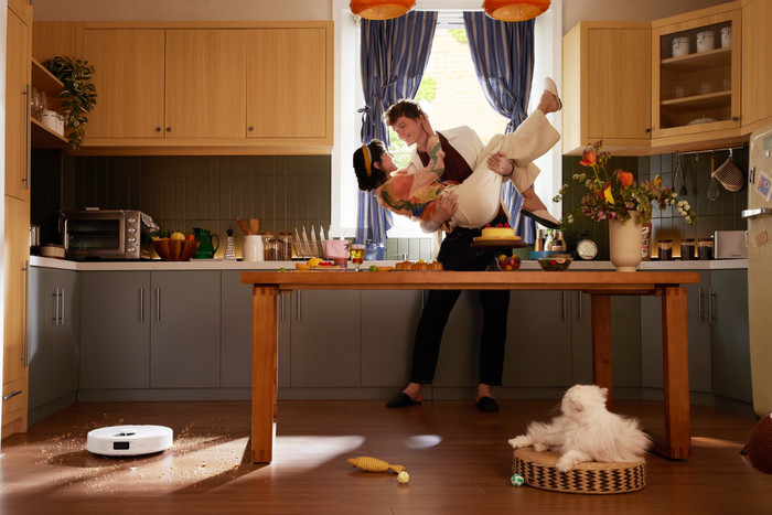 Roborock QR 598 White produkt in gebrauch