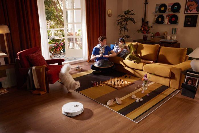 Roborock QR 598 White produkt in gebrauch