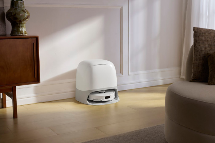 Roborock Qrevo Curv 5A1 White produkt in gebrauch