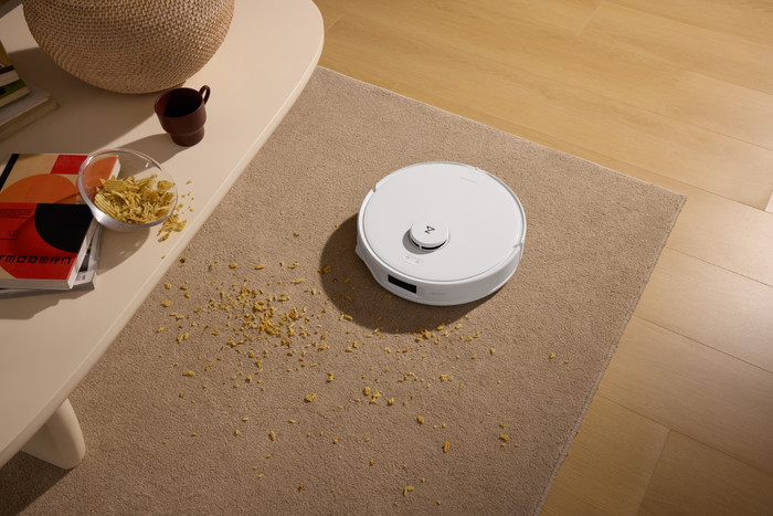 Roborock Qrevo Curv 5A1 White produkt in gebrauch