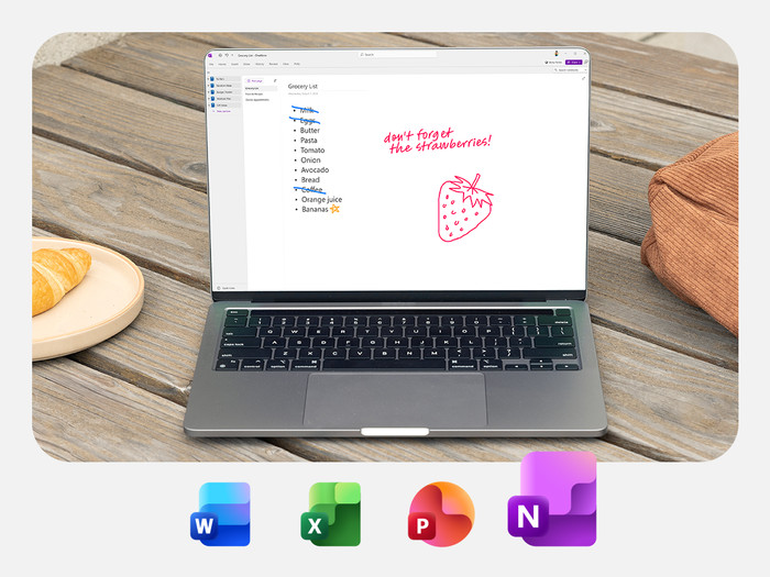 Microsoft Office Home 2024 Niederländisch - Digitaal visueller lieferant