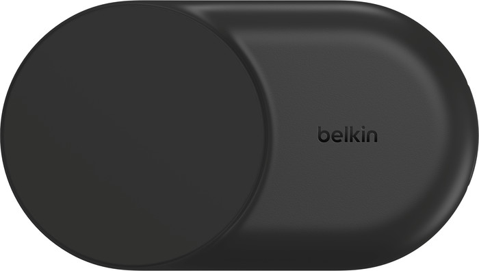 Belkin UltraCharge 3-in-1 MagSafe Wireless Charger with Stand Qi2 25W Black front