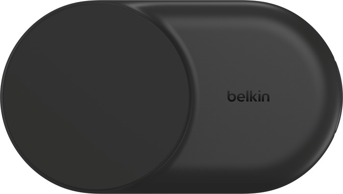 Belkin UltraCharge 2-in-1 MagSafe Wireless Charger with Stand Qi2 25W Black front