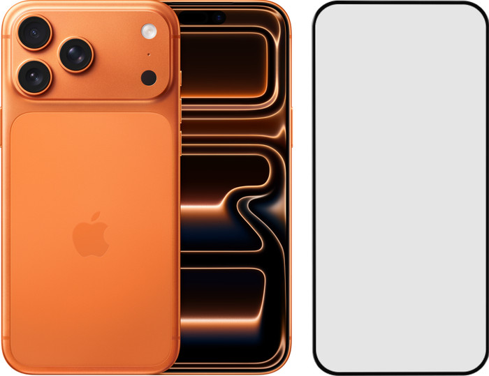 Apple iPhone 17 Pro Max 512GB Orange + BlueBuilt Panzerglas Main Image