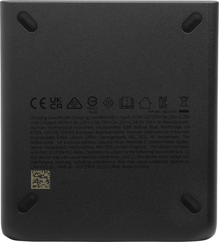 JBL Charging Case 400 bottom