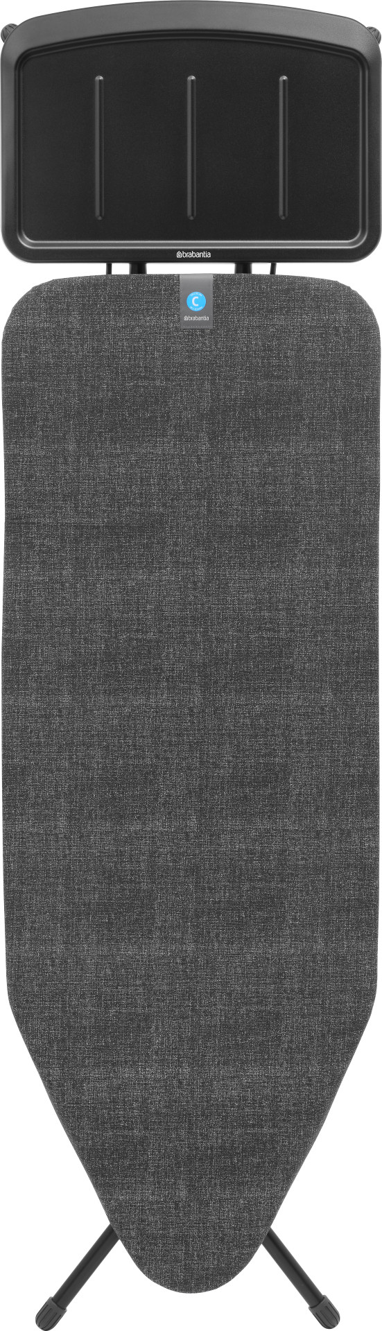 Brabantia Ironing Board C 124x45cm Denim Black Steam Unit Holder Main Image