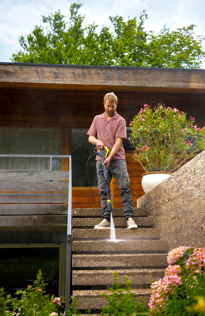 Kärcher K7 Comfort Premium Connect produkt in gebrauch