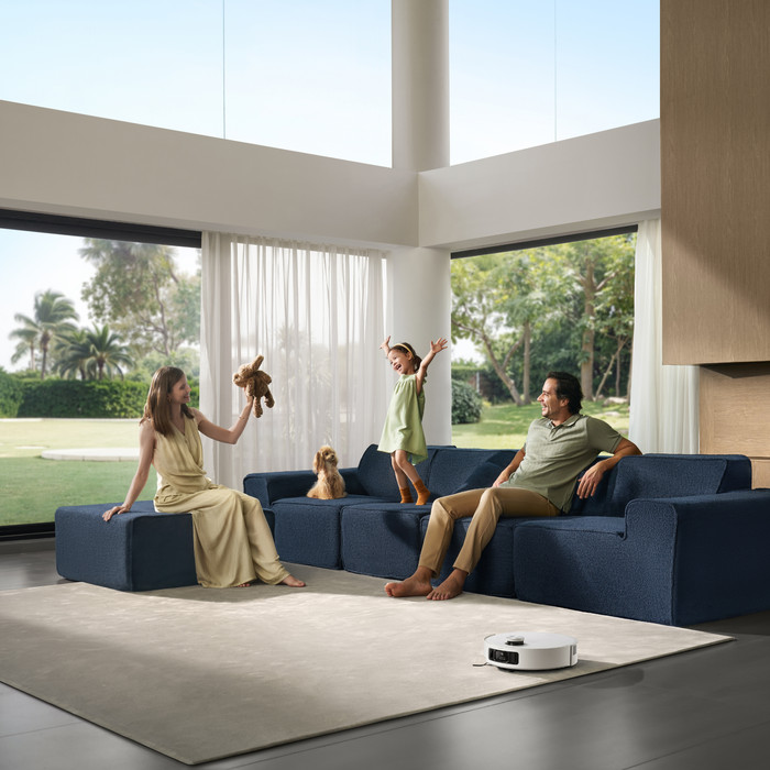 Dreame Aqua 10 Roller White produkt in gebrauch