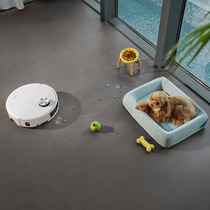 Dreame Aqua 10 Roller White produkt in gebrauch