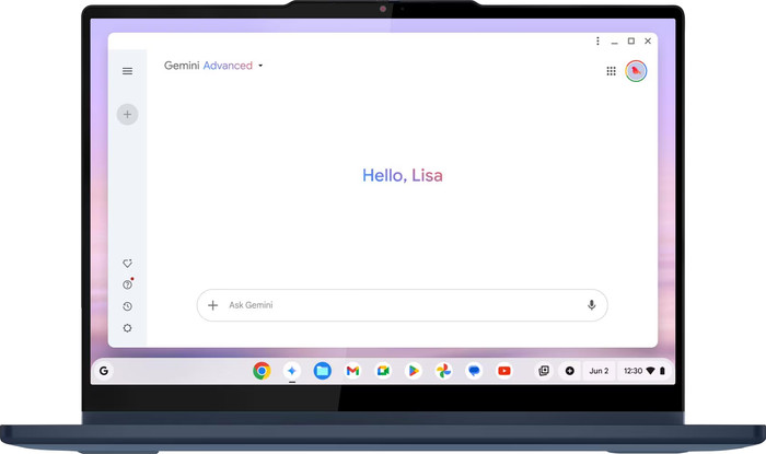 Lenovo Chromebook 2in1 14ITN10 - ChromeOS - 14" - Intel Core 3 - 8GB RAM/256GB SSD vorne