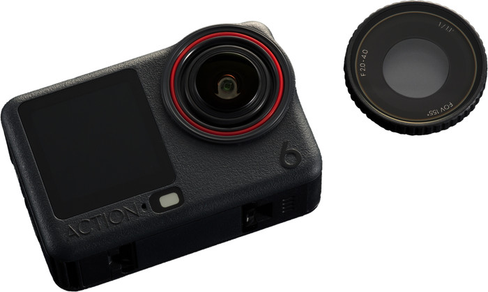 DJI Osmo Action 6 Objektivschutz aus Glas produkt in gebrauch