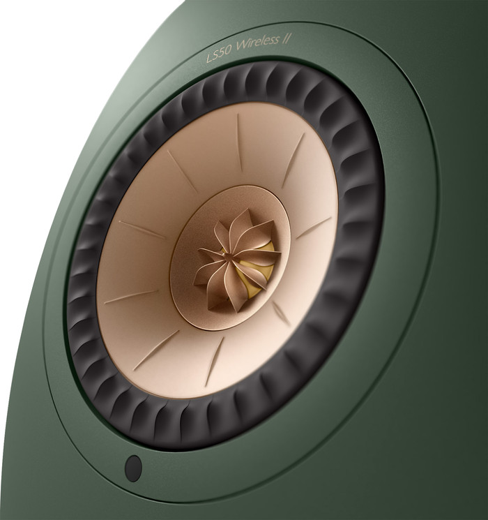 KEF LS50 Wireless II Dark Green detail