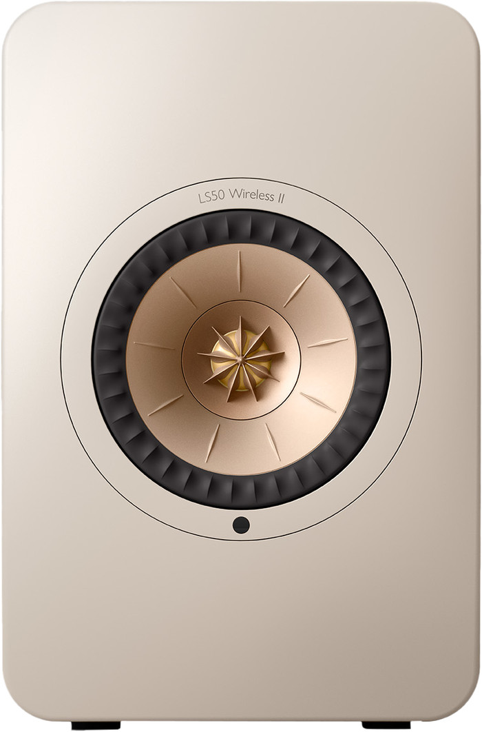 KEF LS50 Wireless II Beige front