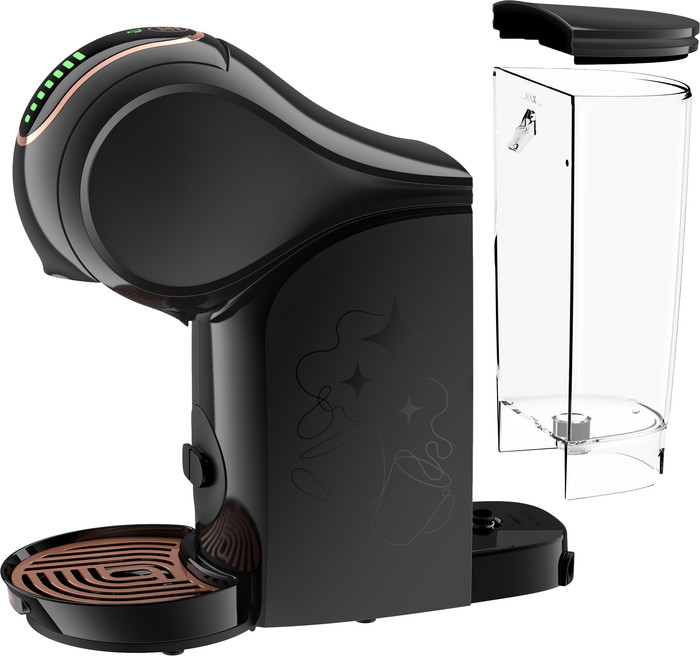 Krups Dolce Gusto Genio S Touch + Starbucks Kaffeetassen und Kaffeepaket detail