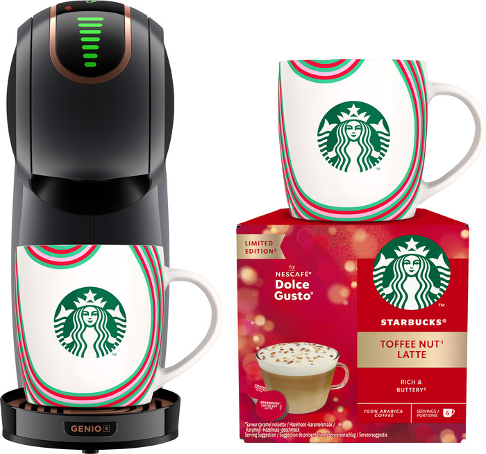 Krups Dolce Gusto Genio S Touch + Starbucks Kaffeetassen und Kaffeepaket Main Image