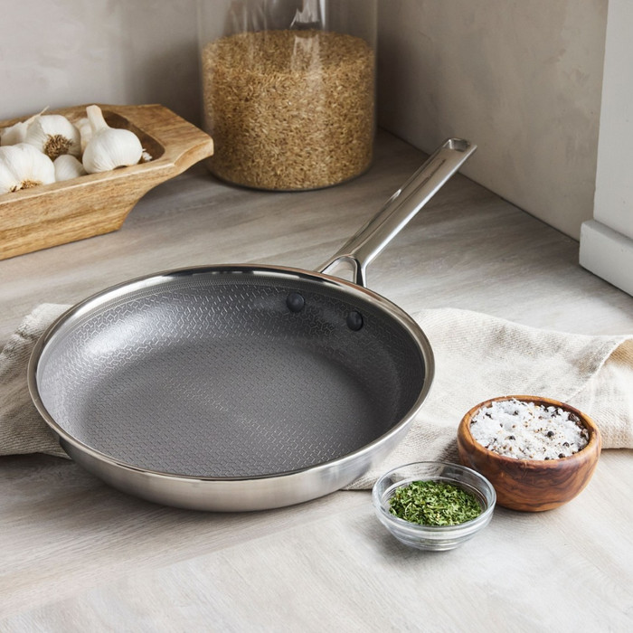 Greenpan Apex Open Bratpfanne 28 cm produkt in gebrauch