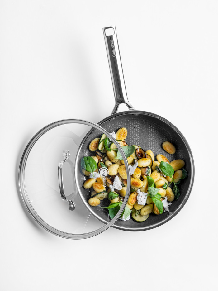 GreenPan Apex Covered High-sided Skillet 24cm product in use