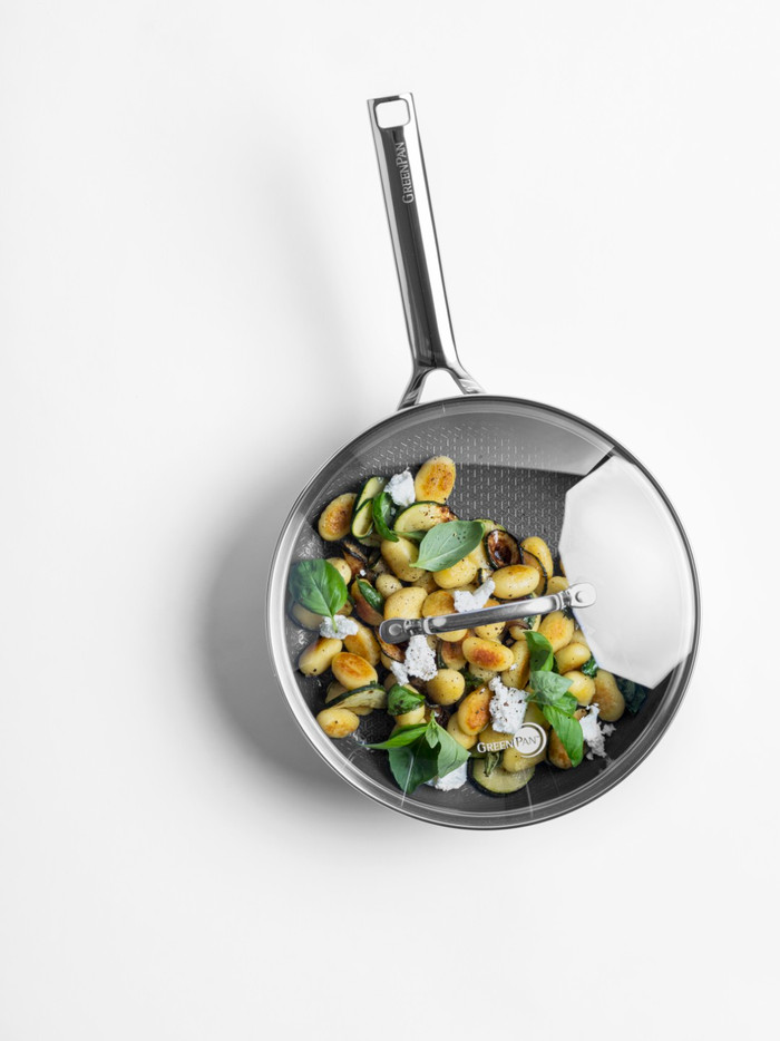 GreenPan Apex Covered High-sided Skillet 24cm product in use