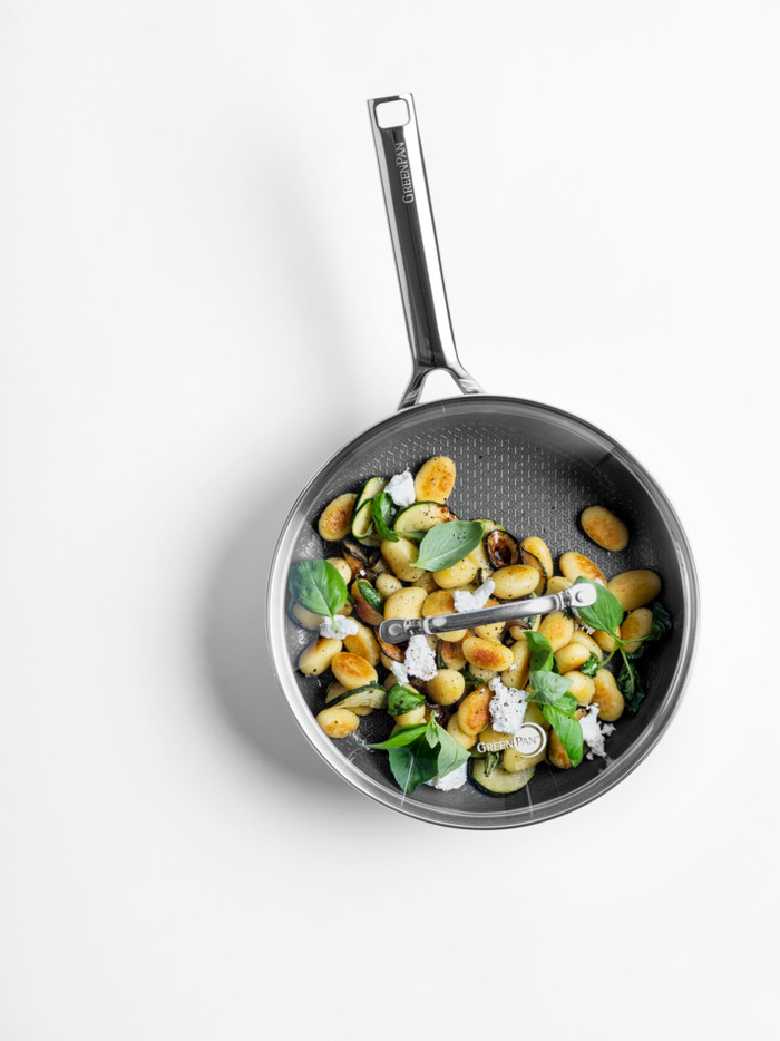 GreenPan Apex Covered High-sided Skillet 24cm product in use